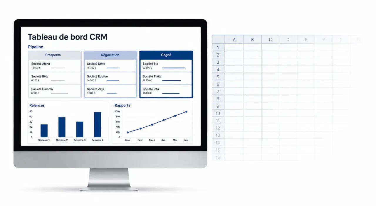 Avis logiciel crm salestrack evolution : tableau de bord commercial et suivi du pipeline